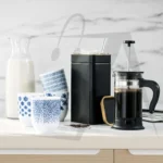 بانکه فلزی بزرگ مشکی طلایی ایکیا (IKEA) مدل Blomning - Image 5