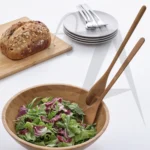 قاشق چنگال چوبی سالاد GRONSAKER - Image 4