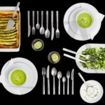 سرویس غذا خوری ایکیا مدل IKEA 365 رنگ سفید/ ۱۸ پارچه - Image 9
