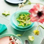 خورشت خوری و پیش دستی فیروزه ای ایکیا مدل BESEGRA - Image 2