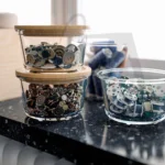 ظرف غذا ایکیا گرد شیشه ای مدل +365 IKEA - Image 3