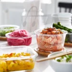 ظرف غذا ایکیا گرد شیشه ای مدل +365 IKEA - Image 5