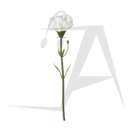 شاخه گل مصنوعی میخک سفید ایکیا