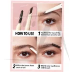 مداد ابرو دو سر شیگلم SHEGLAM BETTER BROWS LONG LASTING EYEBROW PENCIL - Image 6