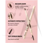 مداد ابرو دو سر شیگلم SHEGLAM BETTER BROWS LONG LASTING EYEBROW PENCIL - Image 3