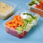 ظرف نگهدارنده مایکروفر درب دار 5 تکه HOTPACK - Image 4