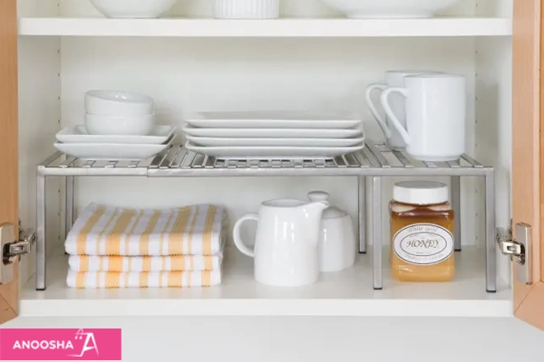 شلف یا استند فلزی داخل کابینت - راف فلزی کابینت