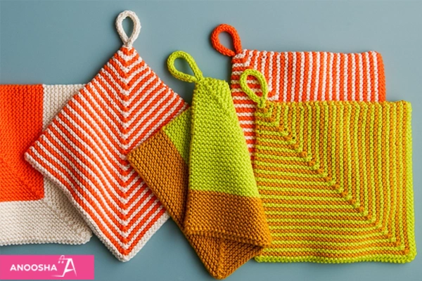 انواع دستگیره آشپزخانه-دستگیره بافتنی