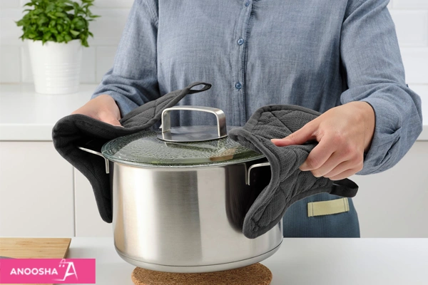 انواع دستگیره آشپزخانه-دستگیره پارچه ای