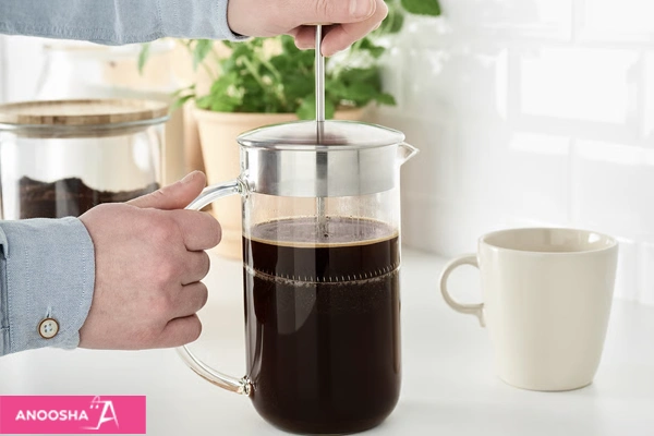 طرز استفاده از فرنچ پرس برای قهوه