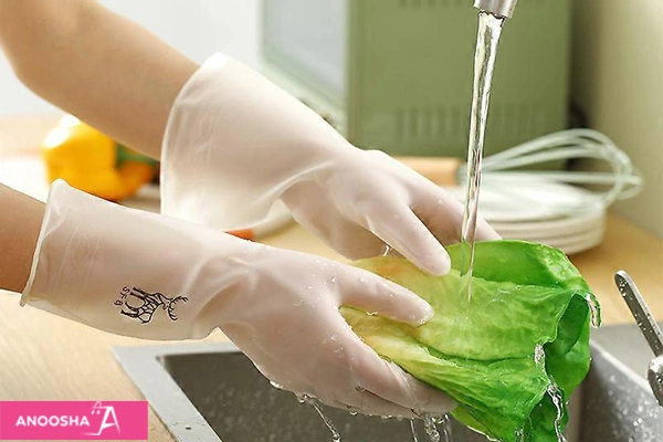 نگهداری از دستکش ظرفشویی