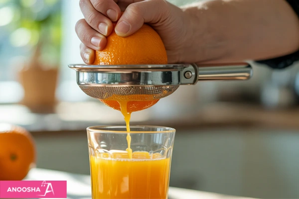 روش گرفتن آب پرتقال بدون آبمیوه گیری