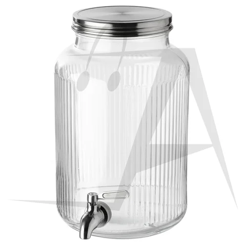 VARDAGEN Jar with tap-01 بانکه شیردار ایکیا مدل VARDAGEN